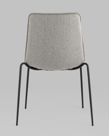 Стул Мелани рогожка серый