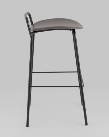 Стул барный Mantis экокожа темно-серый