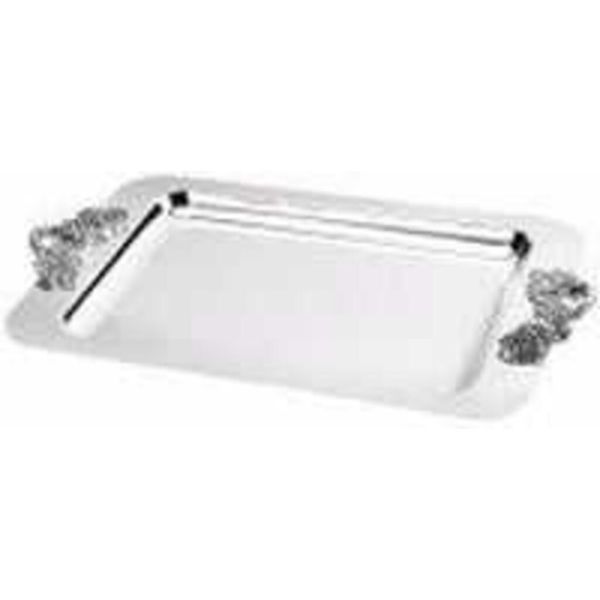 Блюдо прямоугольное 50*31 см (поднос с ручками) нерж. P.L. Proff Cuisine