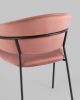 Стул Бруно велюр пыльно-розовый