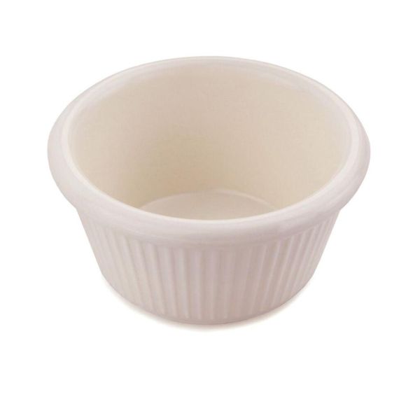 Соусник  80 мл d 7,9 см h4 см круглый пластик бежевый P.L. Proff Cuisine
