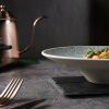 Тарелка глубокая 200 мл 22,3*5,1 см для пасты глазурь Glossy Stone Untouched Taiga P.L. [1]