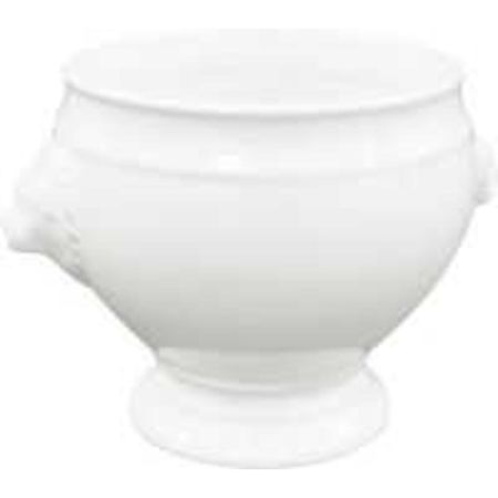 Бульонница 450 мл d 11 см h10,5 см горшочек "Лев" белая фарфор P.L. Proff Cuisine [3]