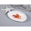 Блюдо овальное 32,5*20 см h6,5 см 100 мл Gray Shell Frutti di Mare P.L. [1]