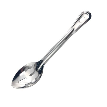 Ложка гарнирная 28,6 см., L ручки 19 см. овальная перфор. нерж. MGsteel /1/144/ АКЦИЯ