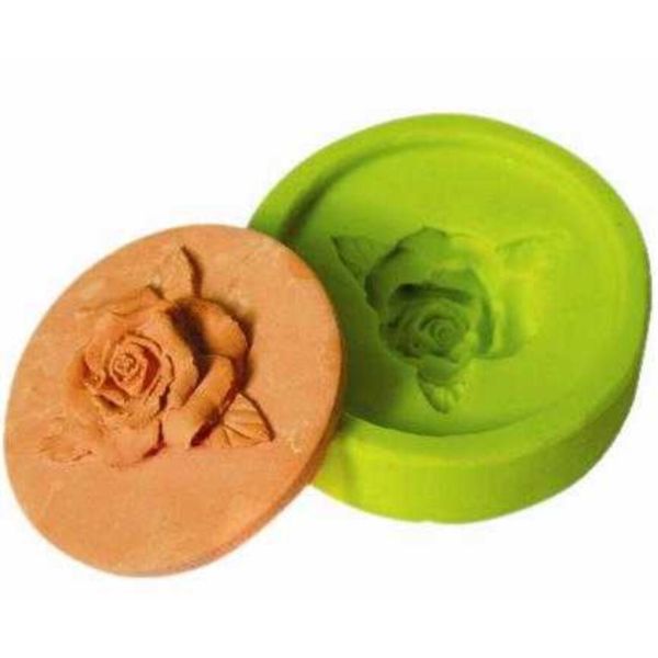 Форма кондитерская "Роза" d 7*2 см (3,5 см) силикон P.L.