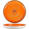 Тарелка с бортом d 28 см h3,1 см Texture Orange Circular P.L. Proff Cuisine [3]