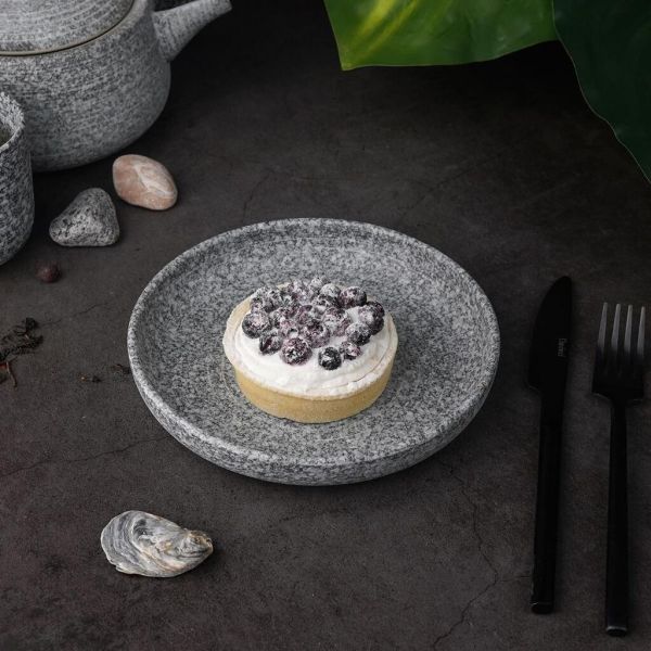 Тарелка с бортом d 17,5 см h2,8 см Stone Untouched Taiga P.L. Proff Cuisine [1]