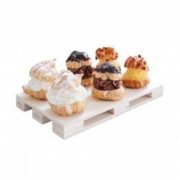 Доска мини-паллета для подачи 13*8*2 см, белый тополь, Garcia de Pou