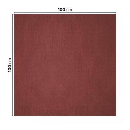 Скатерть бумажная 100*100 см, бордо, 20 шт, Garcia de PouИспания