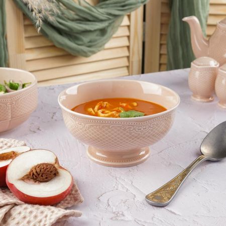 Салатник 650 мл d 15 см h7,7 см Aristocrat Peach Tea Noble [6]