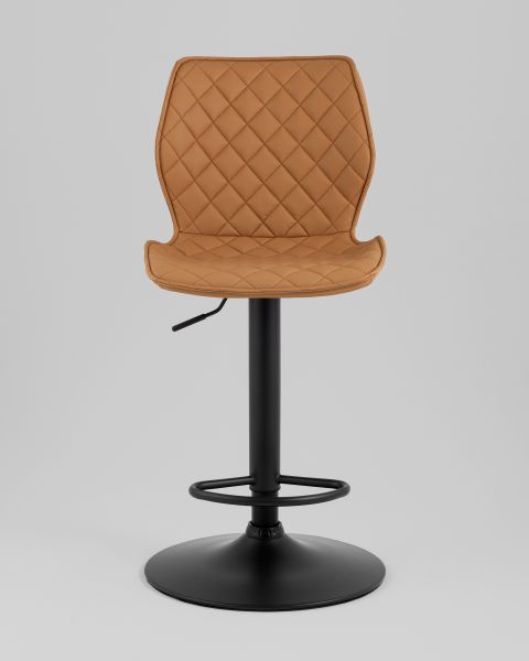 Стул барный Dome экокожа коричневый 2 шт