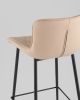 Стул полубарный Vault экокожа бежевый