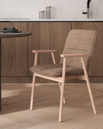 Стул обеденный Philo коричневый