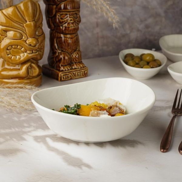 Салатник 650 мл 18*17 см Velho Island Ivory By Bone Innovation [6]