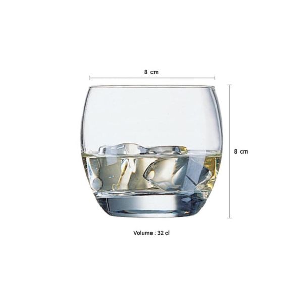 Стакан Олд Фэшн 320 мл "Сальто" d 8 см h8 см Arcoroc [6]