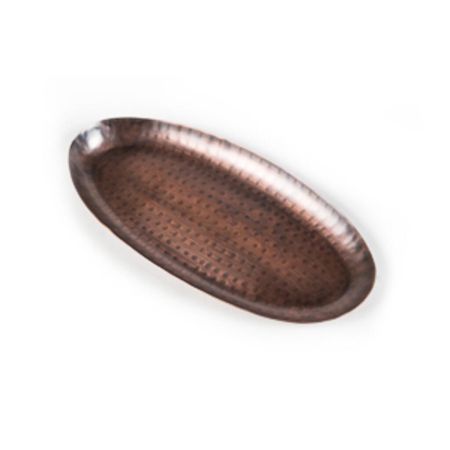 Блюдо овальное 31*15 см (поднос) "Antique" h 1,75 см нерж. под медь P.L. Proff Cuisine