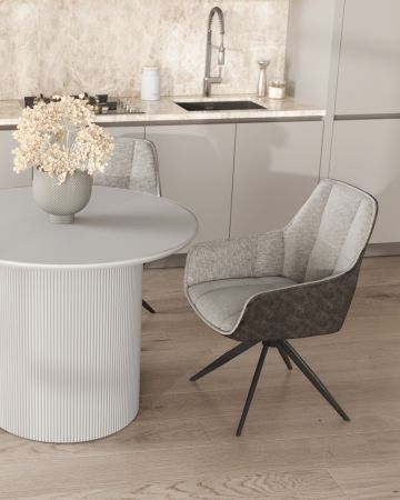 Стол обеденный Ballet 100*75 серый