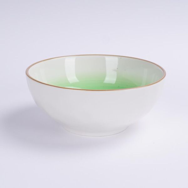 Салатник 510 мл d 15 см h6 см зеленый фарфор "The Sun Eco" P.L. Proff Cuisine [6]