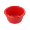 Соусник  80 мл d 7,9 см h4 см круглый пластик красный P.L. Proff Cuisine