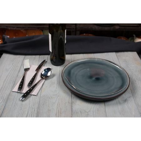 Тарелка d 27,5 см Black Spider Silk Stockholm P.L. [4]