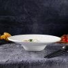 Тарелка глубокая 220 мл d 27 см h6,5 см для пасты, для супа White Raw Wood P.L. Proff Cuisine [4]