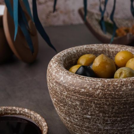 Салатник 130 мл d 11,6 см h7,5 см Brown Untouched Taiga P.L. Proff Cuisine [1]