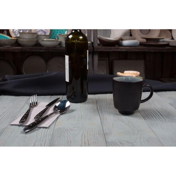 Кружка 300 мл d 8,5 см h10 см Black Spider Silk Stockholm P.L. [6]