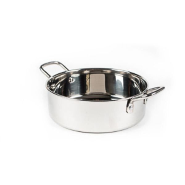 Кастрюля для подачи 15 см h5 см 800 мл круглая нерж. P.L. Proff Cuisine