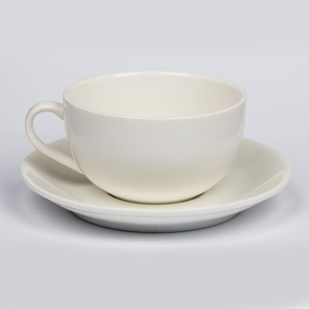 Чайная пара 180 мл белая d 8,2 см h5,5 см Barista (Бариста) Stackable P.L. Proff Cuisine [4]