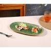 Блюдо овальное 33*17 см h2 см Green Frutti di Mare P.L. [1]