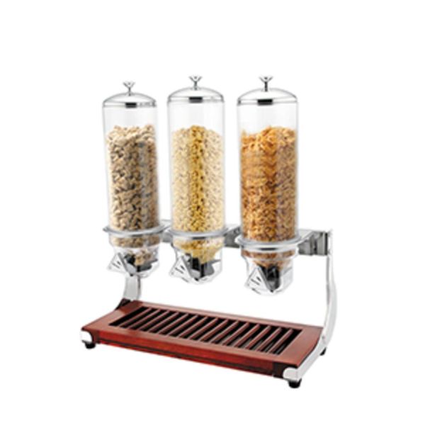 Диспенсер сервировочный для сухих продуктов 3 колбы*4 л SUNNEX