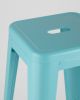 Стул барный TOLIX голубой матовый