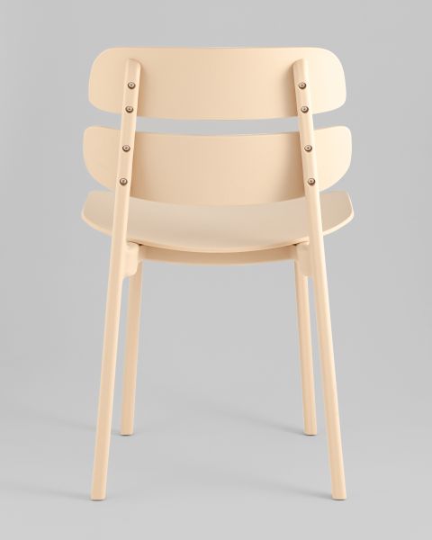 Стул обеденный Tony пластик желтый