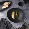 Салатник 800 мл 25,5*23 см h5 см Wave Up Black Raw Stellar P.L. Proff Cuisine [1]