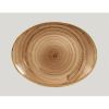 Овальная тарелка RAK Porcelain Twirl Shell 36*27 см