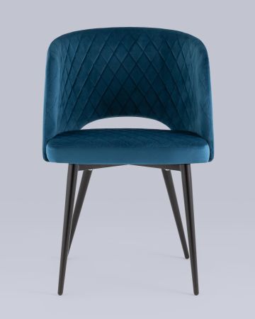Стул-кресло Дарелл велюр синий