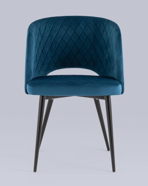 Стул-кресло Дарелл велюр синий