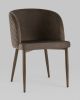 Стул Оскар велюр коричневый