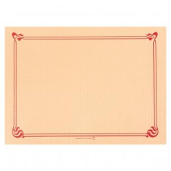 Подкладка настольная сервировочная (плейсмет) "Шампань", 31*43 см, бумага, 500 шт