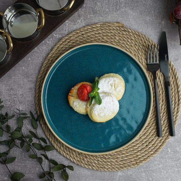 Тарелка с бортом d 23,4 см h1,7 см Mountain Blue Taiga P.L. Proff Cuisine [6]