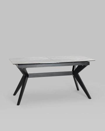 Стол обеденный Аркада раскладной 160-210*90 керамика темная