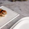 Блюдо прямоугольное 30*14 см h1,3 см Relief белое фарфор P.L. Proff Cuisine [1]