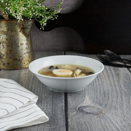 Салатник 610 мл d 17,7 см h5 см белый фарфор Glory Eco P.L. Proff Cuisine [6]