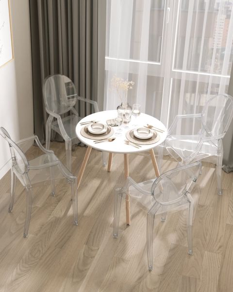 Стол Oslo Round WT белый