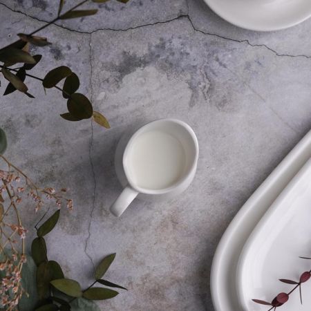 Молочник 120 мл белый фарфор P.L. Proff Cuisine [10]