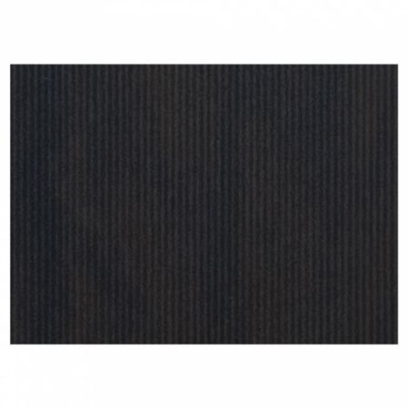 Подкладка сервировочная (плейсмет) рифленая, черная, 500 шт, бумага, Garcia de Pou