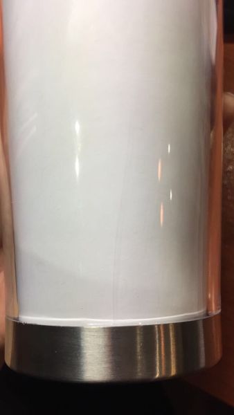 Термостакан 0.4 л с полиграфической вставкой и  металлической колбой