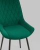 Стул Дарвин велюр зелёный