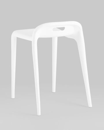 Табурет Sletten пластик белый